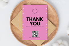 Cute Small Business Thank You Card - Printable &amp; Editable Product Image 4