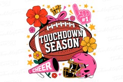 Touchdown season Svg Design | Svg Files for Cricut Product Image 1