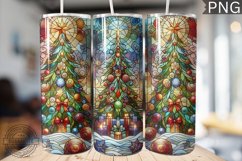 Christmas Tree Tumbler Wrap Design |High Quality 300 Dpi Product Image 1