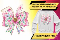 Lovely PNG Sublimation for T-Shirt Art , Easter Bow Product Image 1