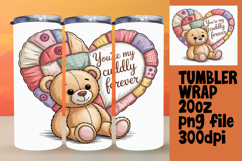 GORGEOUS 20oz Tumbler Wrap for Gifts , Valentines Day Product Image 1