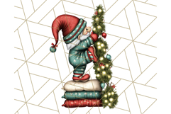 Christmas Gnome Clipart, Holiday Gnomes PNG Illustrations Product Image 3