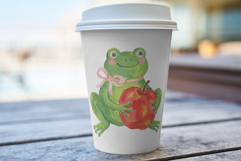 School Frogs Clipart Product Image 5