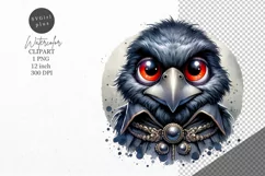 Halloween clipart, Raven clipart, Autumn clipart Product Image 1