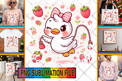 Cozy TSHIRT Ideas Magic PNG, Cute Goose Product Image 1