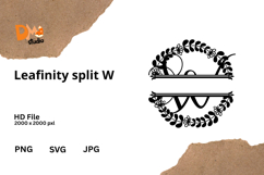 Leafinity Split Monogram Product Image 1