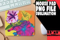 Energetic Pop Art Mouse Pad Design Designs PNG Product Image 1