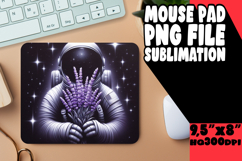 LUMINOUS MOUSE PAD CREATIVE PNG, Astronaut Product Image 1