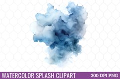 Watercolor Splash Clipart Product Image 1