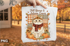 Fall Breeze And Autumn Sublimation - Halloween PNG Design Product Image 1