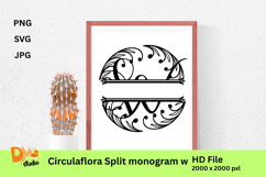 Circulaflora Split Monogram Product Image 1