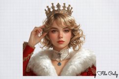 Royal Christmas Clipart Sublimation PNG Product Image 1