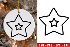 Christmas icon svg, icon png clipart, christmas outline svg Product Image 1