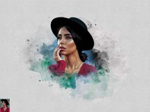 Editable Watercolor Painting Effect Product Image 11