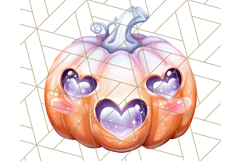 Pastel Halloween Clipart Cute PNG Graphics, Halloween Png Product Image 3