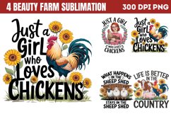 Beauty Farm Sublimation Product Image 1