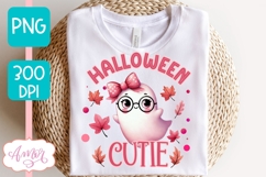 Pink Halloween sublimation bundle | Cute Halloween PNG Product Image 4