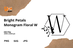 Bright Petals Monogram Floral Product Image 1