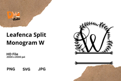 Leafenca Split Monogram Product Image 1