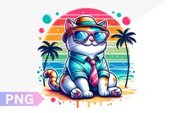 Summer Butterfly Sublimation - Clipart PNG Design Product Image 1