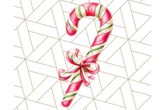 Santa Sleigh Ride Clipart PNG, Flying Reindeer Christmas Art Product Image 3