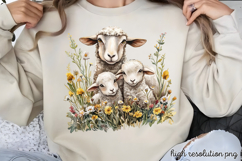 Mothers Day Animals Clipart PNG Product Image 1
