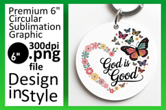 Bright Circle Design for Coasters , Butterfly Product Image 1