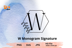 Monogram Signature Product Image 1