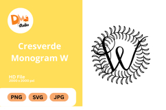 Cresverde Monogram Product Image 1