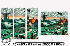 Farm tumbler sublimation designs Product Image 1