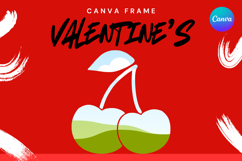 Heart Canva Frame Love Heart Valentine Shape Photo Frame_23 Product Image 1