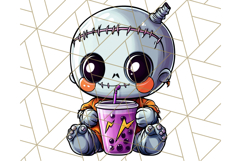 Monster Café Halloween PNG Clipart, Coffee Holiday Clip Art Product Image 3