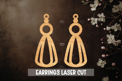 24 Earrings Laser Cut Template SVG File Product Image 24