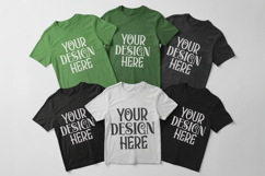 Christmas Family Matching Group T-Shirt Mockups | Holiday Fl Product Image 1