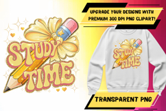 Stylish PNG Artwork for Custom Bags , Back To School Product Image 1