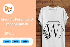 Moonlit Botanical Monogram Product Image 1
