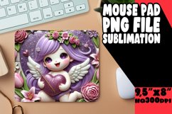 BRIGHT DESK MAT SUBLIMATION MAGIC, 3D Cupid Product Image 1