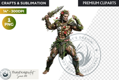 The Vernal Rebirth Dark Fantasy Spring Clipart Product Image 1