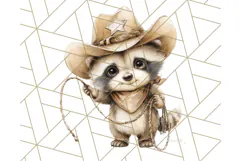 Wild West Animals PNG Clipart, Cowboy & Saloon Scenes Product Image 3