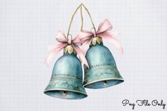 Pastel Christmas Sublimation Clipart PNG Product Image 1