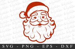 Merry Christmas Santa Svg | Christmas svg | Svg cut file Product Image 1