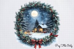 Christmas Winter Scenes Clipart PNG Product Image 1