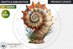 Deep Sea Fantasy Clipart PNG, Mermaid, ocean mythology Product Image 1