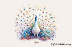 White Wedding Watercolor Clipart PNG Product Image 1