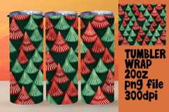Festive Flair Tumbler Wrap - Holiday 20oz Product Image 1