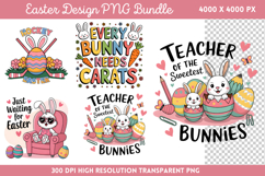 Easter Sublimation Design Bundle PNG Product Image 4