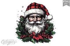 Christmas Santa Clipart Design - High Quality 300 Dpi Product Image 1