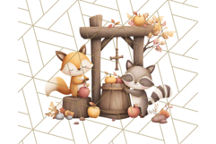 Woodland Apple Orchard Festival PNG Fall Clipart Product Image 3