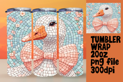 20oz Tumbler Wrap for DIY , Goose Product Image 1