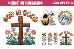 Christian Sublimation Bundle PNG Product Image 4